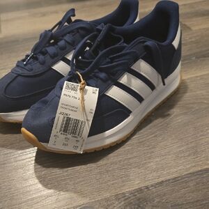 Adidas Youth Run 70s 2.0  Dark Blue and White Sneakers   SkU JI2267